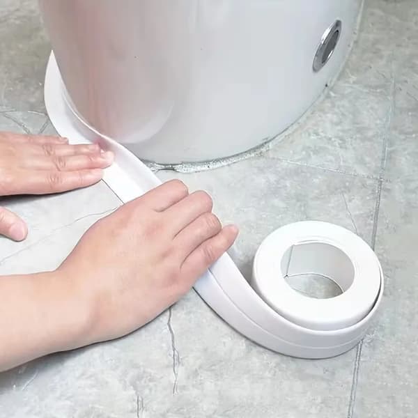 Roll Self-Adhesive Waterproof & PVC Sealing Strip - 5m*3.8cm Long, Easy Application for DIY & Professional Use, Durable & Flexible 3.8cm*5m 3.8cm*5m