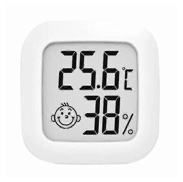 3x indendørs termometer, fugtighedsmåler digital hygrometer rumtermometer til hjemmet hvid