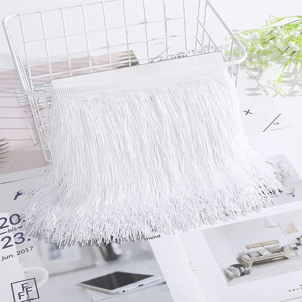 10m Sewing Thread Fringe - Fringe Tassel 15cm/10cm Width for