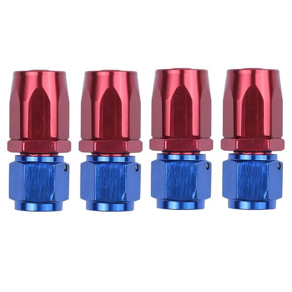 4X RAK Turbo Feed -letkuliitin: AN6 8mm