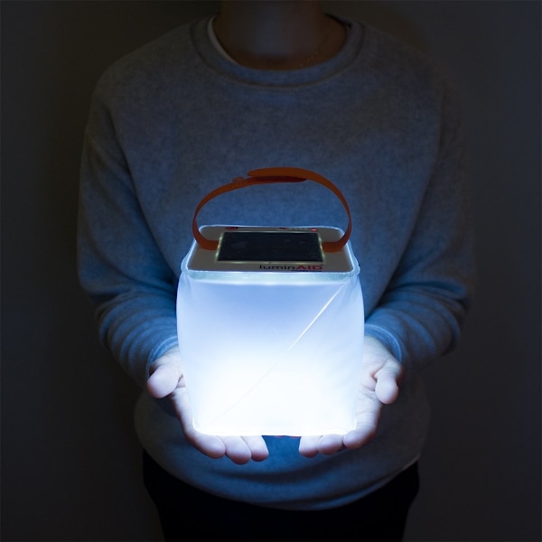 Solcellsdriven Campinglykta - Uppblåsbar LED-lampa Perfekt för Camping, Vandring, Resor och Mer - Nödbelysning vid Strömstörningar