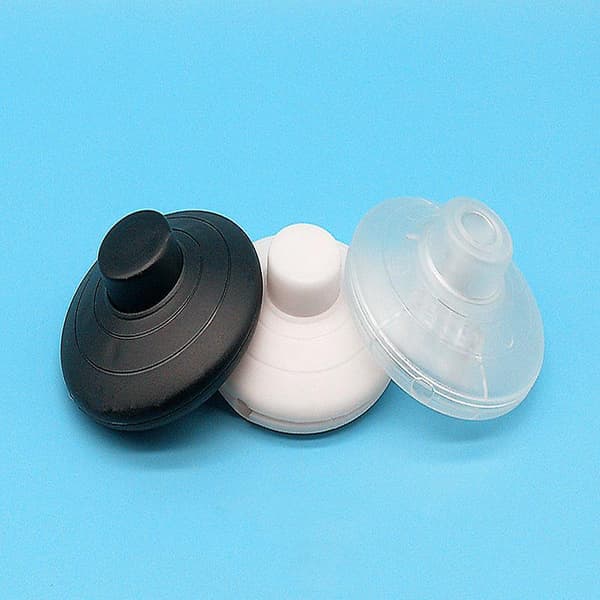 Foot Pedal On/Off Halfway Reset Button Pedal Switch for LED Lamp [db] Transparent Transparent