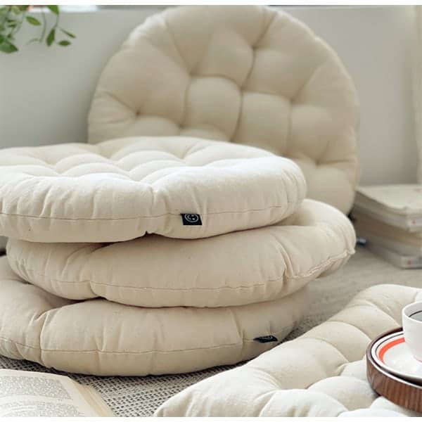 Rund stolehynde - Uni 1 Hvid (F286)