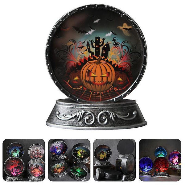 Retro Halloween-lampe Premium Halloween-lampe Slitesterk Halloween-festlampe