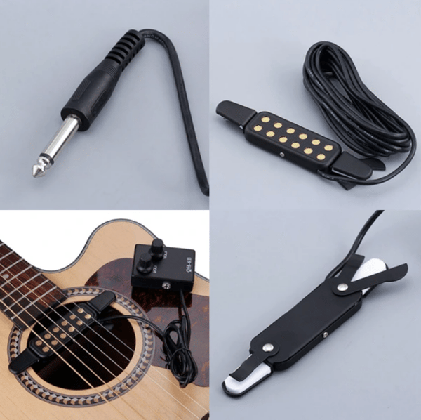 Clip-on mikrofoner Akustisk gitarrmikrofoner