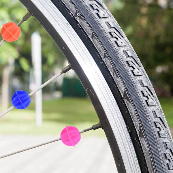 Spoke Decor Bicycle Beads, 36-pack