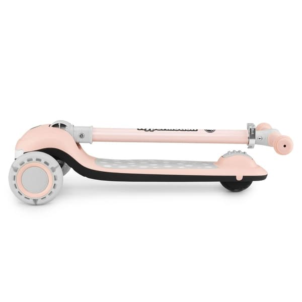 HyperMotion LUMI 3-i-1 Barnesparkesykkel med LED-belysning, Justerbart Sete Rosa