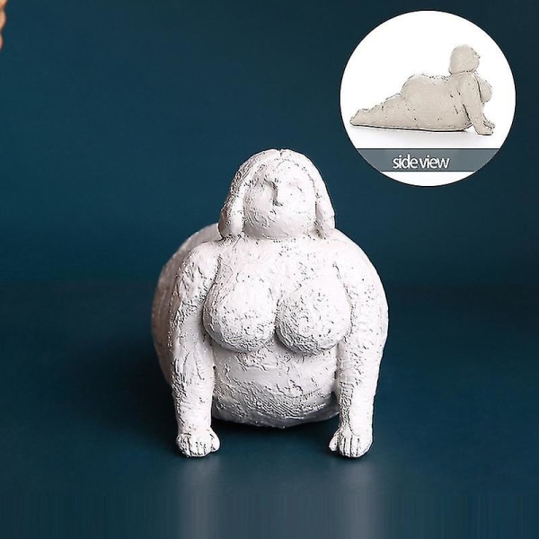 Abstract Fats Lady Girls Figurine Decoration Keraaminen askartelu Koti 2c