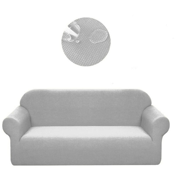 Elastisk sofatrekk Vanntett Slitesterkt Kombinasjonssofatrekk Sofatrekk Beige