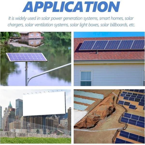 100A PWM Solar Charge Controller til 12V/24V Paneler, LCD-display, Fotovoltaisk Regulator