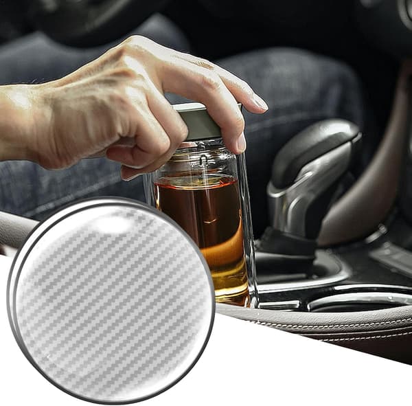 Small Car Coasters for Cup Holders, Heat Insulating Car Coasters, Protective Coasters for Coffee Tables