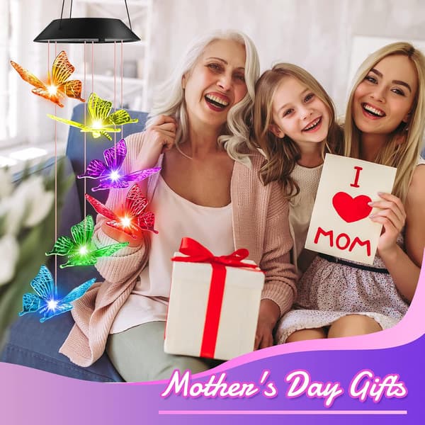 1 stk. (Transparent sommerfugl) Påskepynt Mammagave Fru Gave