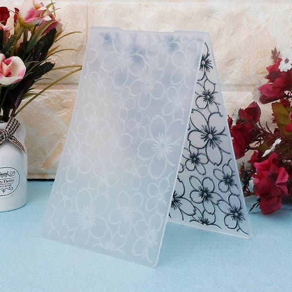Flowers Embossing Folder Template Scrapbooking Photo Album Card Paper Making_tfrf