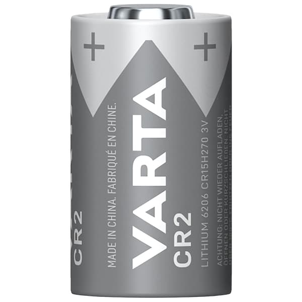 CR2 3V Litiumparisto 1-pakkaus Grå, Silver