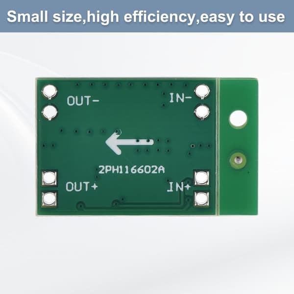 DC-DC Buck Converter Spændingsregulator Step Down Fast Strømmodul MP1584 4,5-28V til 5V 3A til Justeringstransformere 2 Stk