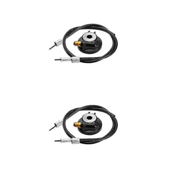 1/2 Sort Gear Speedometer Kabel Speedometer Kabel Til Gy6 Scooter 2 Sæt 2Set
