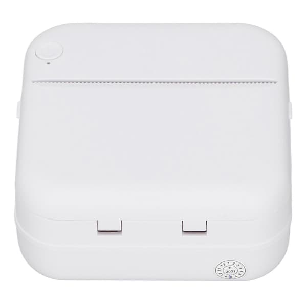 Bærbar Printer 200DPI Ergonomisk Design Trådløs Forbindelse Termisk Papir Intet Blæk Mini Printer til Hjemmekontor Rosa