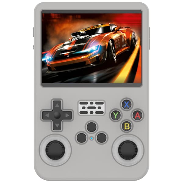 ANBERNIC R36S Silicone Protective Case - Enhanced Grip Grey Grey Grey