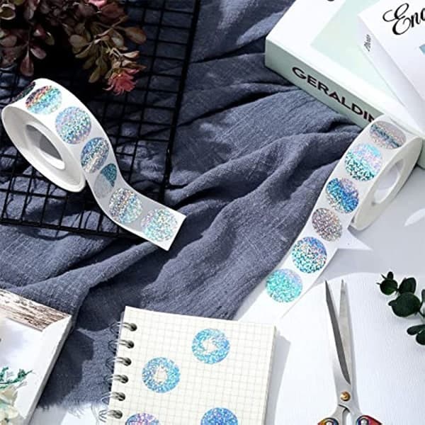 Scratch Off Stickers Coating Labels DIY Lottery