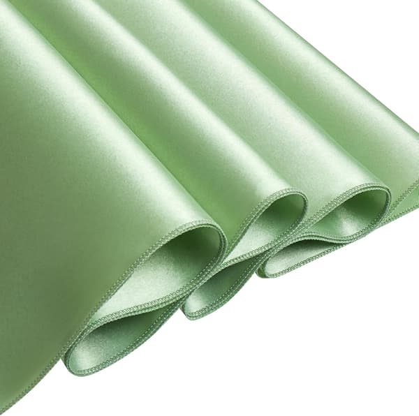 1-pack satin cloth rectangular silky soft tablecloth, satin tablecloths 60 x 102 inches, sage green 1pcs Sage Green 1pcs