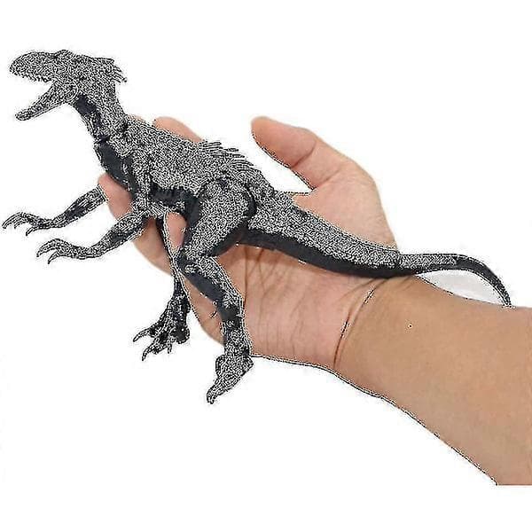 Jurassic Dinosaurilelu Nivelletty Toimintahahmo Kävelevä Indoraptor Dinosaurus