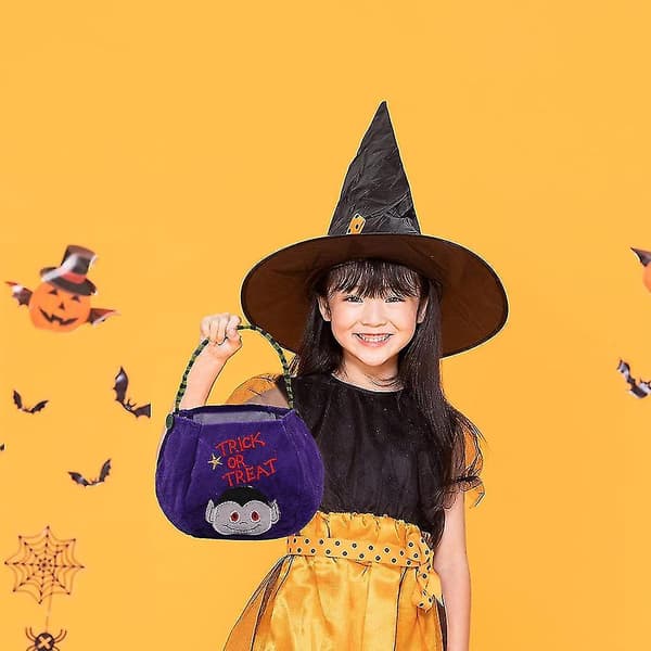 Halloween Trick Or Treat-väskor, presentkorg för Halloween-festfavoriter - stil 4