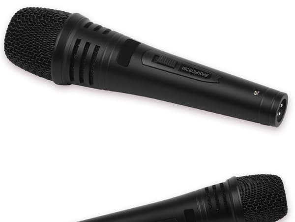 Professional Dynamic Microphone with 4m Cable - Suitable for DVD, TV, KTV Stereo, Amplifiers, Mixers and Tour Buses