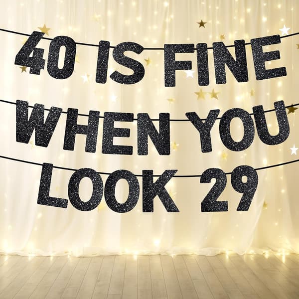 40 er fint, når du er sort til kvinder