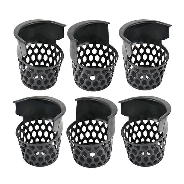st Pool Table Pockets Billiard Pockets Set Black Billiard Net Bags Entertainment Net Pockets Snooker Baskets{HW}