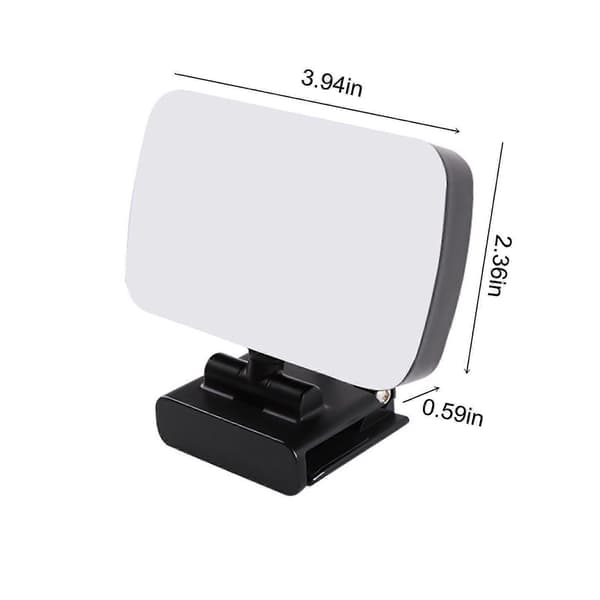Video Conferencing Lighting, Webcam Light for Remote Work, Zoom Lighting for Laptop/Computer, Live Streaming, Video Light for Zoom Meeting with Stu