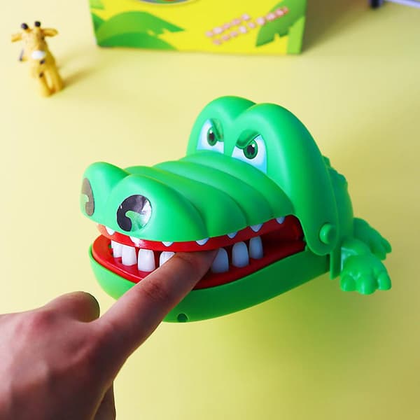 Crocodile Teeth Toy Game For Kids, Crocodile Biting Finger Dentist Game Fun Alligator Teeth Game