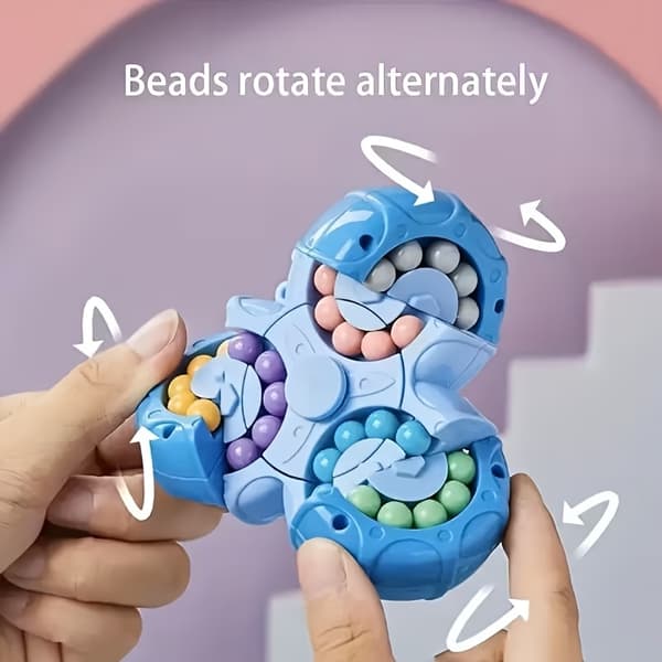 Fidget Cube Magic Beans -palapeli käden ja silmän koordinaatioon, vaaleanpunainen Pink