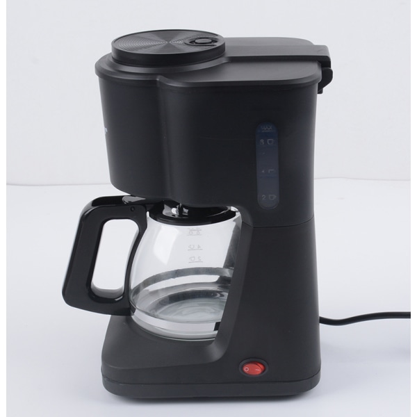 Fuldautomatisk bønne til kop kaffemaskine Amerikansk lille temaskine i rustfrit stål, 650 W, 750 ml Espresso A Cappuccino Co