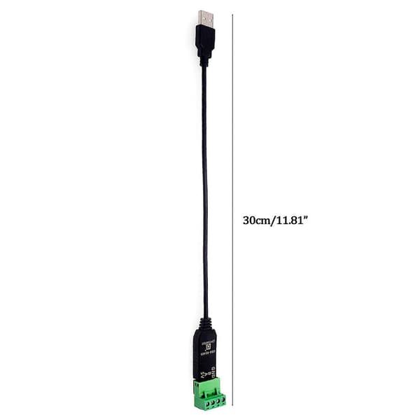 USB-jatkokaapeli RS485-USB-sovittimeen, sarjaportti RS485-USB-muunnin