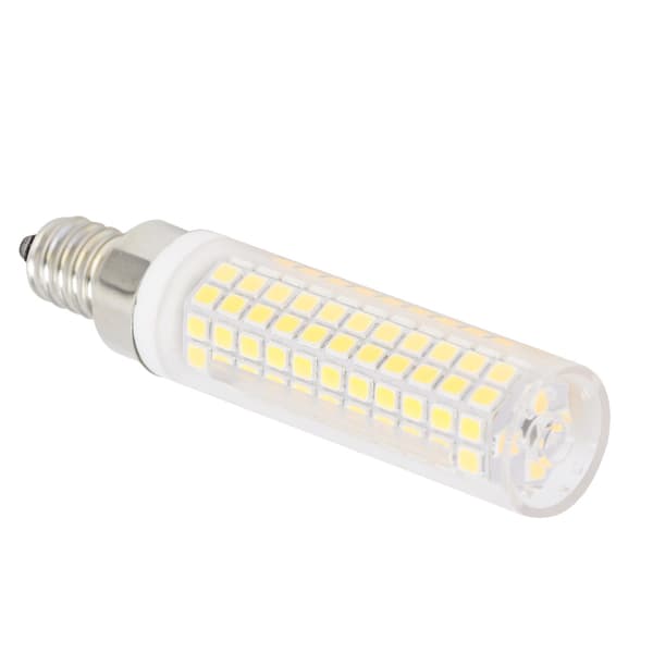 E12 LED Corn Bulb 1200LM 136LED Dimmable Lamp for Chandelier Ceiling Lamp Wall Lamp 110V Cold White [DB] 5 5 5 5