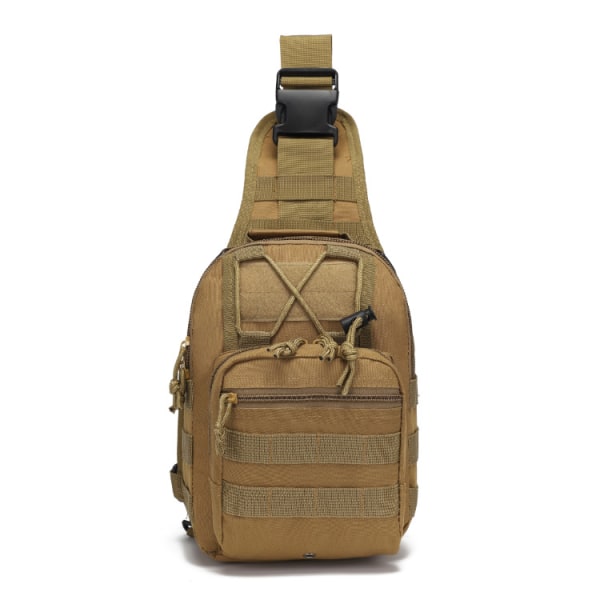 Outdoor Tactical Bag Ryggsäck, Military Sport Bag Pack Sling Shoulder Ryggsäck Taktisk väska för varje dag att bära