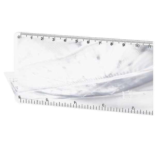 Pocket Ruler Bookmark Magnifying Glass Sheet Magnifier 3x Magnification