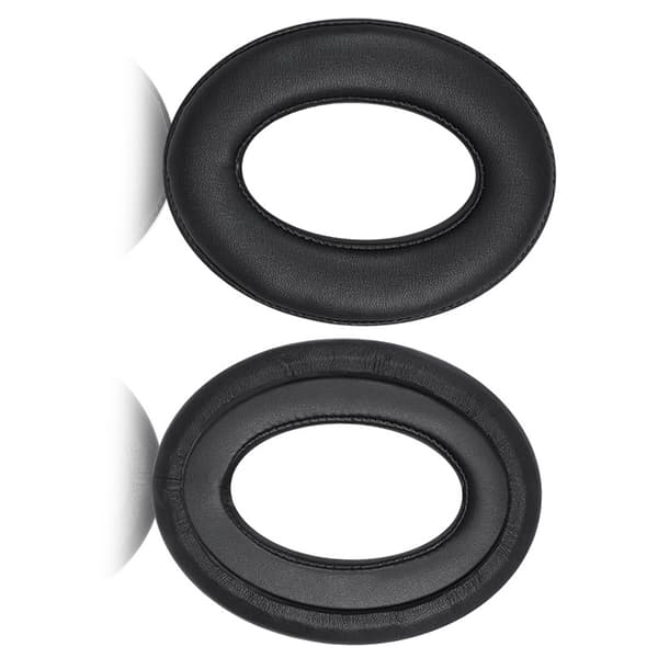 Replacement Earpads for Sennheiser HD Series - Black Protein Leather