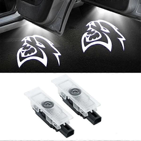 Welcome Light for Dodge Challenger SRT LED Door Lamp Projector