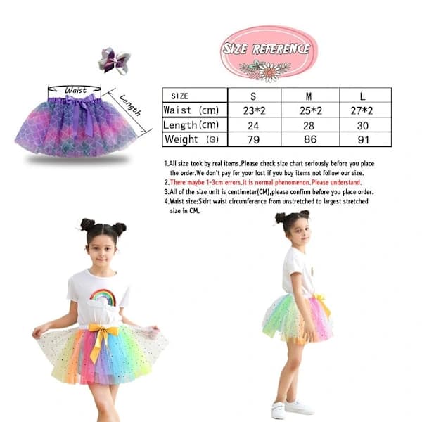 Tutu Kjole Dans Pettiskirt LSTYLE 2 STYLE 2 LStyle 2[XJ]