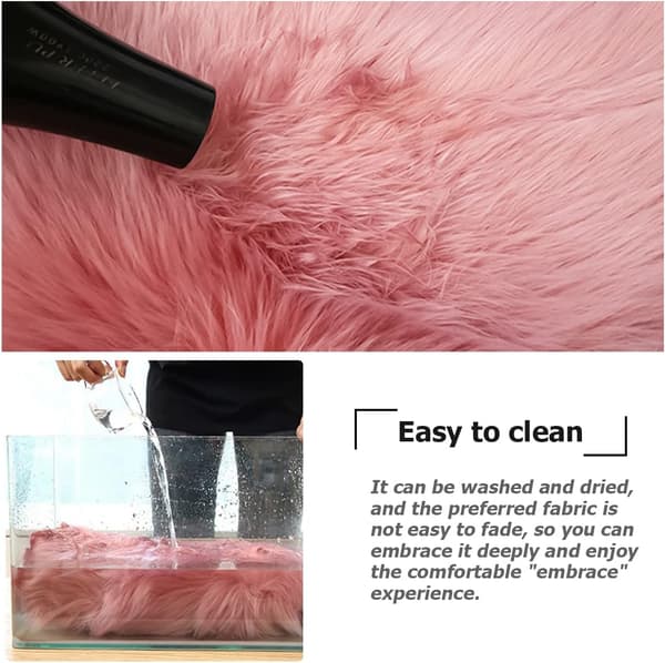 Furry Auto Senterkonsol Dekselpute, Ekte Saueull Bil Armlene Sete Boks Deksel