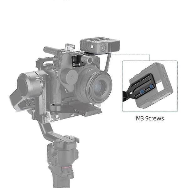 15 mm tangon kiinnityssovitin asennuslevyllä DJI Focus Pro LiDARille