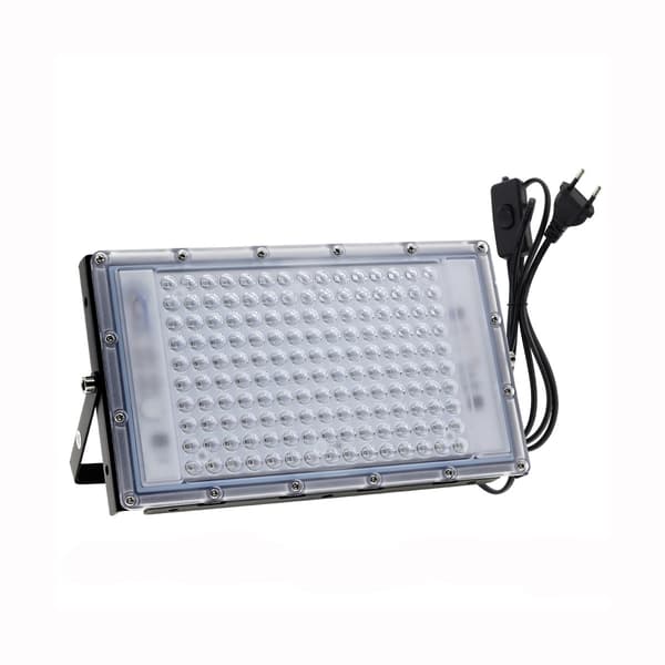 100W LED svartlys projektor ip65 vanntett, UV LED-lys, eff