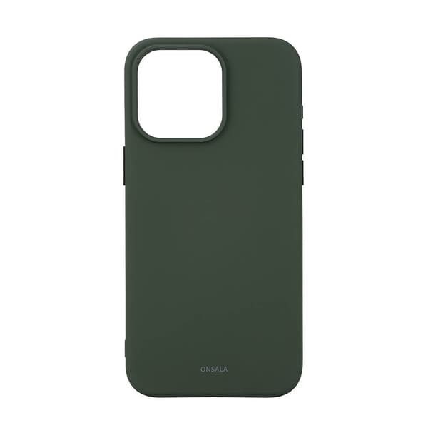 Mobilcover Silikone MagSeries Olivengrøn - iPhone 15 Pro Max Rosa