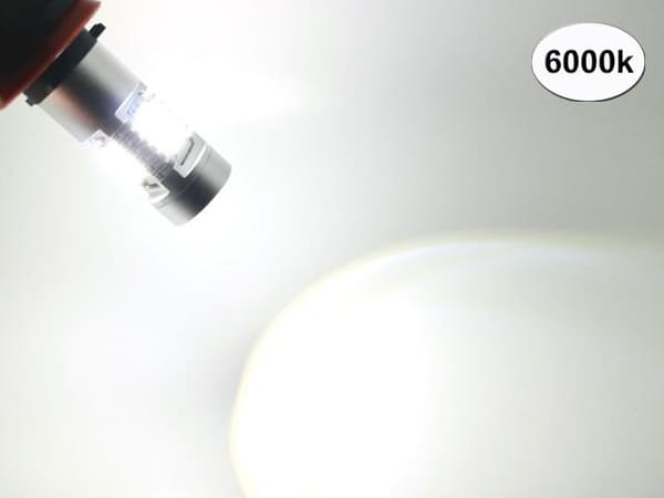 Tåkelys H8 H11 LED-pærer 6000K 1100 lumen 12v