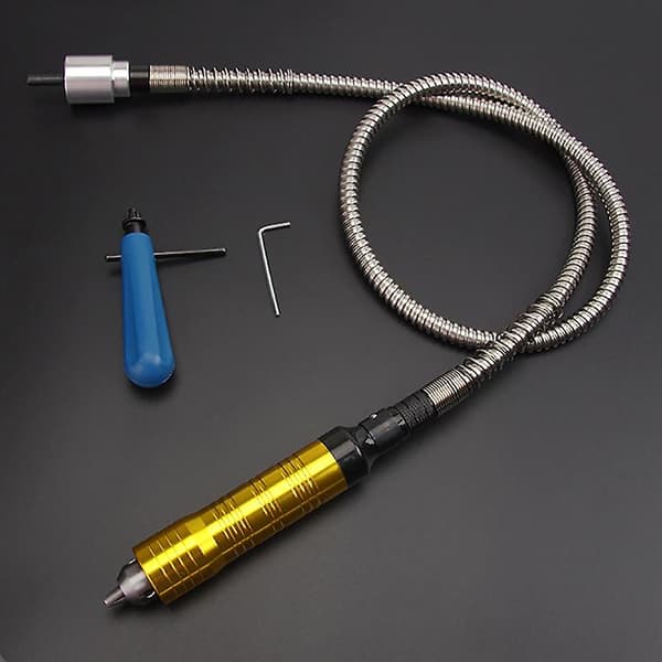 Flexible Shaft for Electric Grinder, with 0.3-6.5mm Chuck Handle Extension Cable for Electric Drill