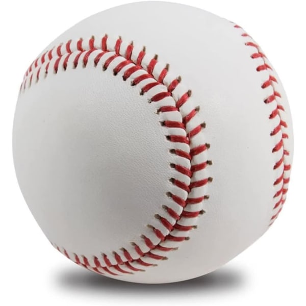 Blank baseball Standardstorlek 4,3 tum Lämplig för Youth League-träningsträning Machine Pitching för signatur Anpassa till fladdermusspel