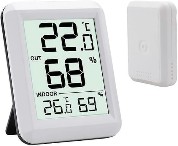 Trådløs Wifi Termometer Digital Termo Hygrometer Innendørs Utendørs
