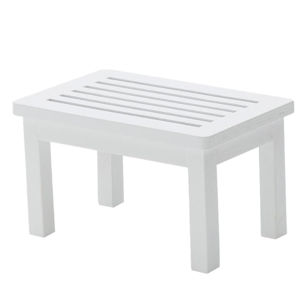 Decked Accessories Tea Table Model Mini Ornament Simple Style Furniture Model Mini House Accessories