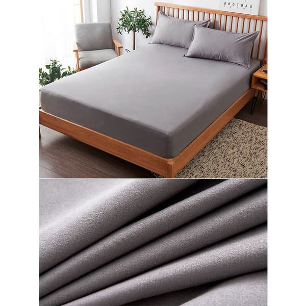 Cotton sheets with elastic bands non-slip adjustable mattress covers for double bed large single bed, 180 cm
